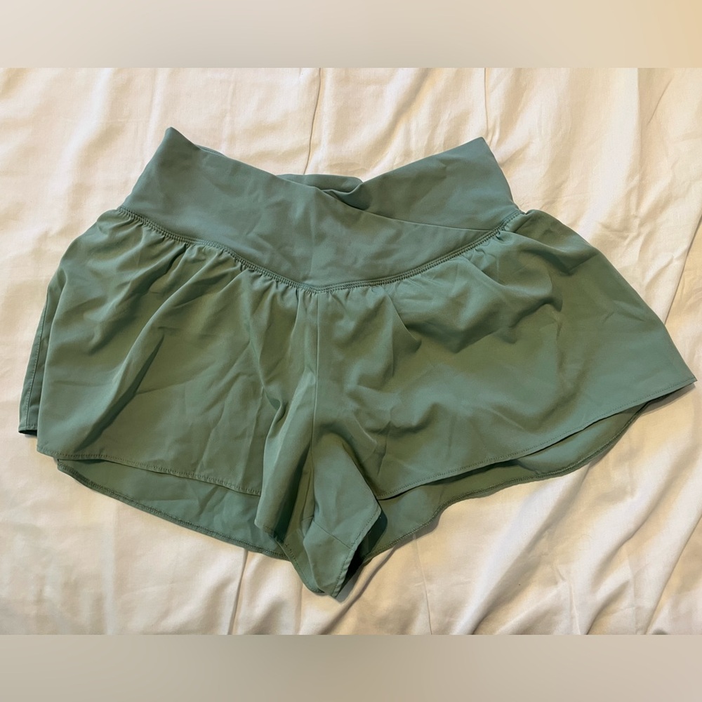Green Athletic Shorts
